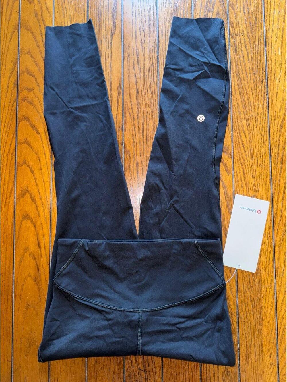 Lululemon Base Pace High Rise 25” Black Size 6 NWT